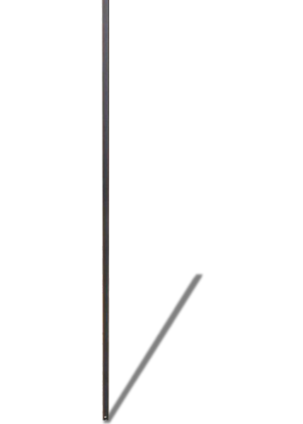 Plain Square Iron Baluster 1/2"