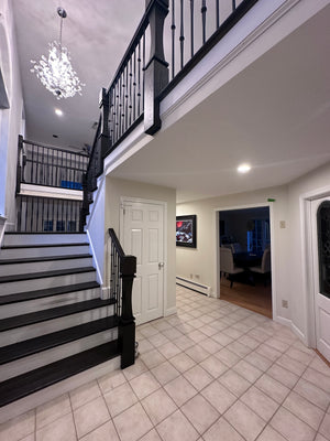 Simple Modern Newel Post NP012