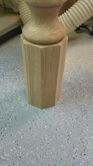 Simple Greek Octagonal Newel Post