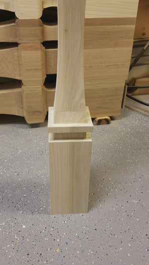 Simple Modern Newel Post