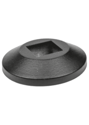 1/2" Skinny Round Base Shoe 9058-BS-S